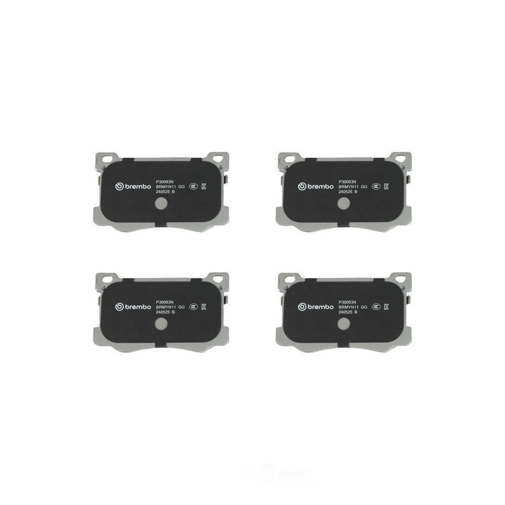 Brembo P30083N PRIME Ceramic Brake Pad Set