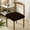 deep coffee color G, variant on Stretch Spandex Chair Seat Cushion Cover 15 19in Corn Grain Texture Slipcover for Dining Room Office Bar or Patio Chairs Washable Removable Elastic Seat Protector for Home or Events