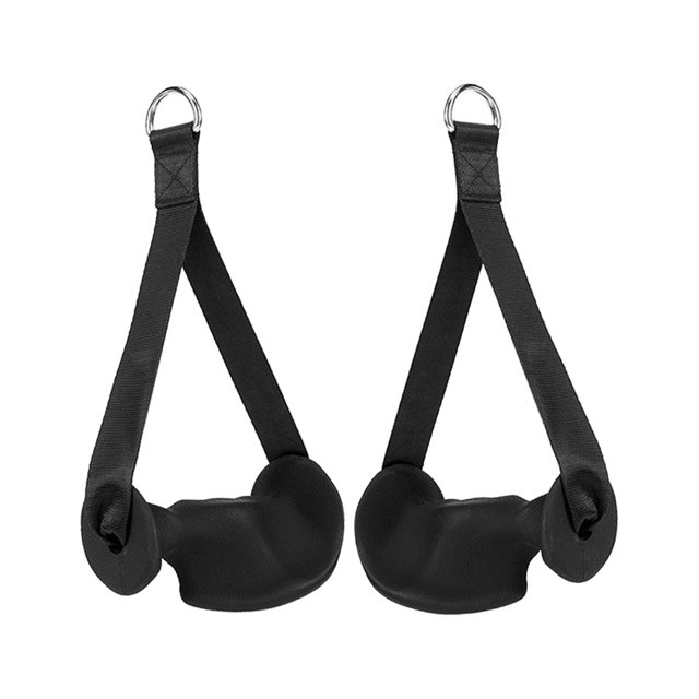 Mangos de banda de resistencia, accesorios de agarre, correa para tríceps y bíceps, mangos de ejercicio, mangos de máquina de Cable para Pilates,