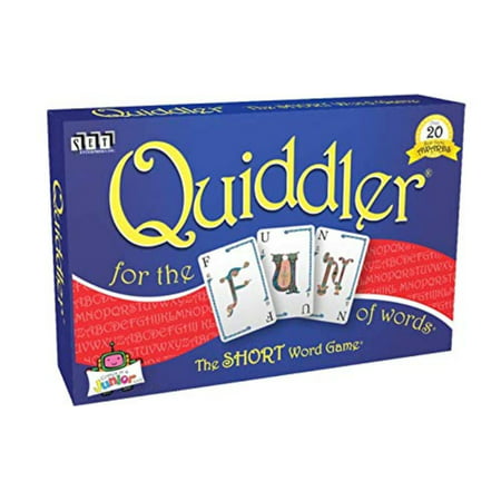 Quiddler Card Game, Quiddler, The SHORT Word Game has won over 20 Best Game Awards! By SET