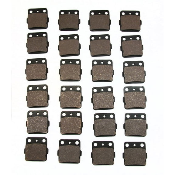 Factory Spec, 12 Pairs of Brake Pads for Honda TRX300EX TRX400EX TRX250EX Sportrax