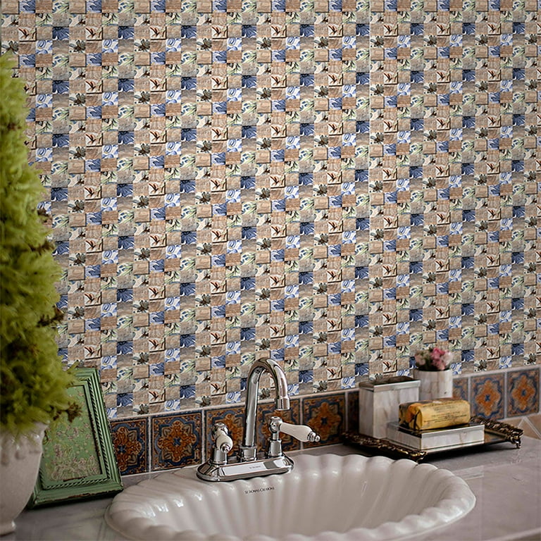 6-60pcs Peel and Stick Tile Backsplash Self-Adhesive Decorative Waist Line Mosaic Tiles for Kitchen and Bathroom 6-60pcs Peel and Stick Tile Backsplash Self-Adhesive Decorative Waist Line Mosaic Tiles for Kitchen and Bathroom