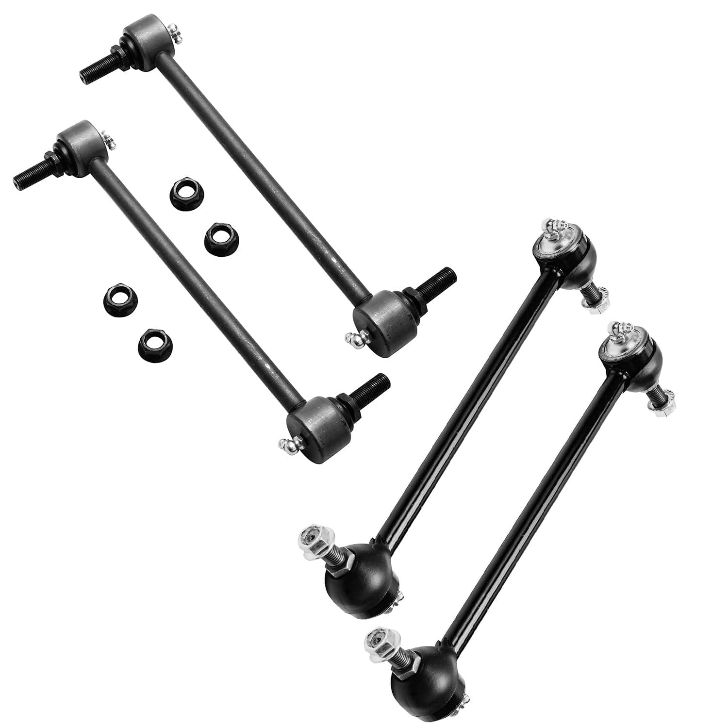 Detroit Axle - Front 14pc Suspension Kit for 2002 2003 Lexus ES300 Toyota Camry 4 Lower Control Arms & Ball Joints 4 Sway Bars Front & Rear 4 Outer & Inner Tie Rods 2 Boots & Bellows Replacement