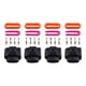 thumbnail image 1 of Conector de bobina de encendido (4 unidades), fácil de instalar, conector de arnés, cable de enchufe portátil. cabeza femenina, 1 of 9