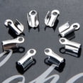 thumbnail image 5 of 100 JOYERÍA bricolaje chapado en plata Cable de crimpado termina conectores, 5 of 5