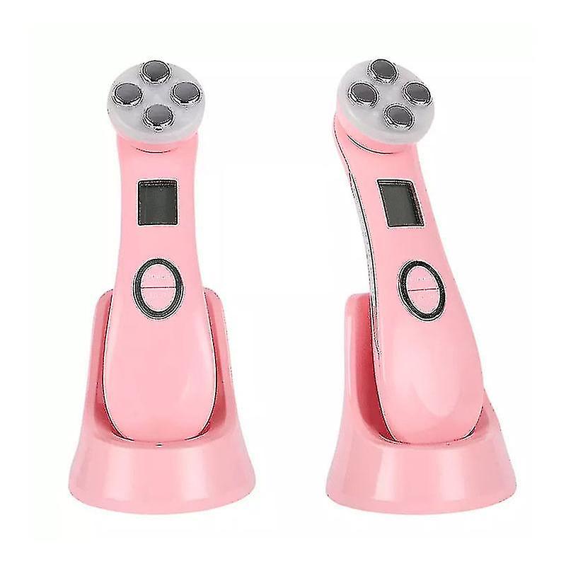 Ultrasonic Beauty Device High Frequency Facial Machine Led Light Theragy Face Massager
