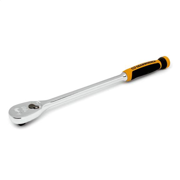 GearWrench 1/2" Dr 90T Cushion Grip Long Handle Ratchet