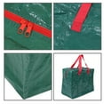 thumbnail image 5 of Nkmbld 2Pcs Heavy Duty Large Christmas Tree Storage Bag PE Woven Festive Gift Organizer Storage Bag Moving Storage Bag with Durable Reinforced Handles, Green, 5 of 6