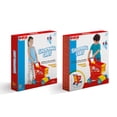 thumbnail image 4 of Dolu My Pretend Play Shopping Cart Toddler Push Toy for Kids Ages 2 and Up, Red, 4 of 4