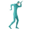 thumbnail image 5 of Wyobmus Men's And Women's Face Open Zentai Bodysuit Stretch Polyester Spandex Full Body Suit C-Olive Green, 5 of 9