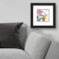 thumbnail image 2 of Gallery Pops Disney Mickey and Friends - Daisy Duck Expressions Angry Wall Art, Black Framed Version, 12" x 12", 2 of 5