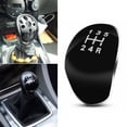 thumbnail image 1 of 5 Speed Gear Shift Knob Cap Cover Insert For Ford Focus Fiesta Kuga Black, 1 of 10