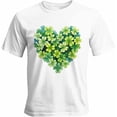 thumbnail image 1 of Camisetas informales de manga corta con trébol del Día de San Patricio para hombre, camisetas gráficas, 1 of 8