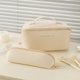 thumbnail image 1 of 2 bolsas de cosméticos de PU, caja de maquillaje multifuncional para regalos de vacaciones (blanco) Ygjytge Cuidado Belleza, 1 of 6