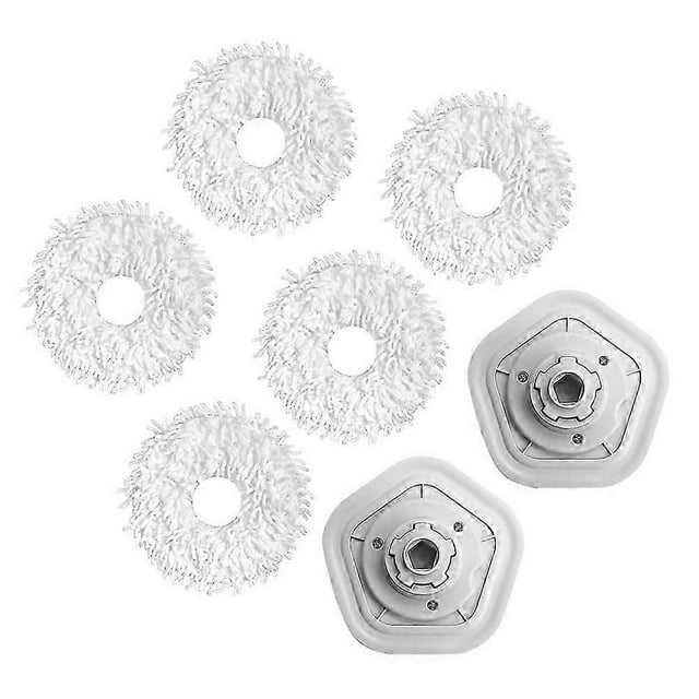 Mop Cloth with Holders, Cleaning Mop for Dreame W10, W10 Pro, W10 Ultra Cleaning Agent Replacement P