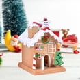 thumbnail image 4 of Decoration Small Glowing Miniature Scene Town for Christmas Yellow, 4 of 7
