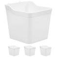 thumbnail image 1 of Pegboard Storage Cups Abs White 4Pcs 4.32X3.54X3.18In, 1 of 8