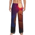 thumbnail image 2 of Lsque Pikmin Print Men's Pajama Pants, Lounge Pant - Comfortable Home Wear,Elastic Waistband, Stylish Design-Small, 2 of 9