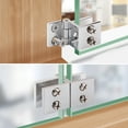 thumbnail image 6 of Joernso 0/90/180 Degree Glass Hinge Easy to Install Door Hardware Glass Cabinet Door Hinge for Glass Door, 6 of 8