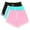 B64 Black women's shorts clearance under $5, variant on Women Shorts under $5! Xqxayjr 3 Packs Soft Comfy Booty Cotton Workout Pants Breathable Lounge Dolphin Shorts Cycling Hiking Pants for Women