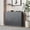 Gray + Particle Board, variant on Flip Top Shoe Cabinet Waterproof MDF Wood Multi Layer Adjustable Storage Anti Tipping Design Entryway Shoe Organizer（White）