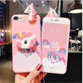 thumbnail image 3 of Unicorn Case for iPhone 7/8/SE 2020 4.7 with String Rope, Cute Elastic Kickstand Protective Case (Pink), 3 of 4