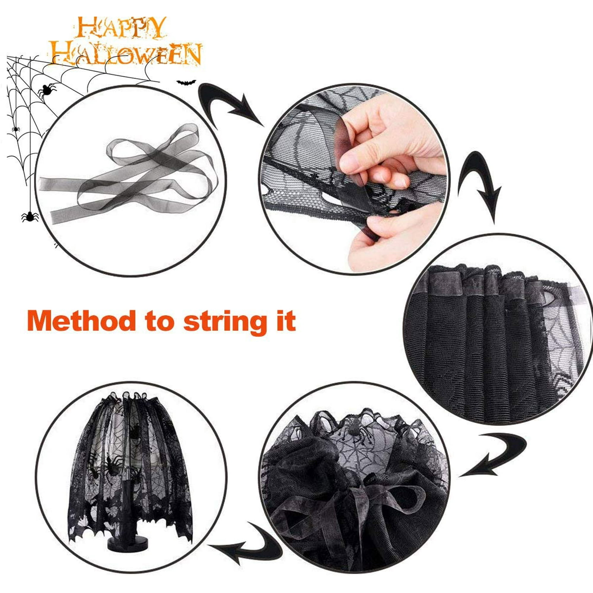 LAT Halloween Lanterne LED Cheminée Veilleuse Halloween Party Bar Décoration Lumières Ghost