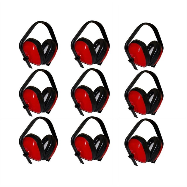 MesaSe 2 Pcs Protection Auditive pour Tireurs Construction en Plastique Résistant aux Chocs Cache-Oreilles Grandes Ouvertures d'Oreilles Écouteurs à Réduction de Bruit