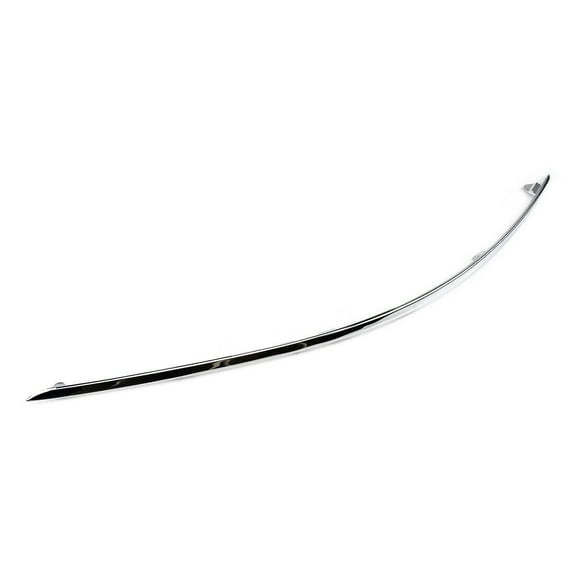 A pair of front bumper chrome trim molding fits for Mercedes W204 C300 C350 2008 - 2011-