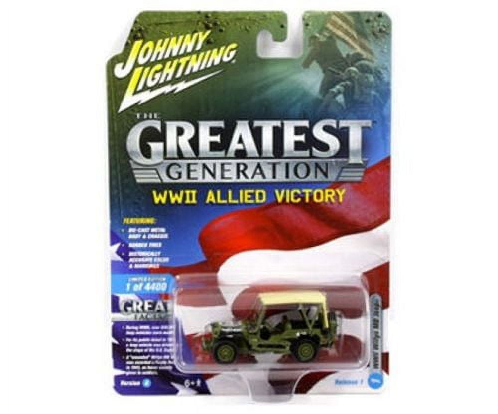 JOHNNY LIGHTNING 1:64 THE GREAT GENERATION WWII ALLIED