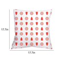 thumbnail image 3 of Btomtd 17.7x17.7 in 2pcs Red Christmas Tree Pillow Cover Decorative Pillow Case Winter Holiday Decor for Home Couch Cushion Cover Festive Accent, A, 3 of 6