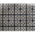 thumbnail image 4 of oneOone Georgette Viscose Fabric Check Ikat Print Sewing Fabric BTY 42 Inch Wide, 4 of 4