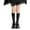 Black#167, variant on LIIPEE Girls Boys Sock Solid Color Cotton Knee High Stockings Kids Trendy Daily Sock,Beige,5-8 Years