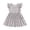 Gris, variante sur vigerkar Robe Décontractée pour Tout-Petites Filles, Robes à Imprimé Baseball, Manches Volantées, Vêtements 12M-4T (Gris, 12-18 Mois)