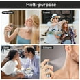 thumbnail image 6 of YSTDHL Glass Perfume Bottle Set, 5 Pack of 10ML Portable Perfume Travel Refillable, Empty Atomizer Sprayer for Perfume Cologne Dispenser, Travel Sample Bottles Perfume Making Kit with Refill Tool, 6 of 6