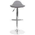 thumbnail image 5 of Flash Furniture Contemporary Vinyl Adjustable Height Barstool with Chrome Base, Multiple Colors, 5 of 6