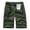 Olive Green, variant on WREESH Men's Cargo Shorts Summer Fashion Solid Color Casual Shorts Athletic Shorts Cargo Shorts Outdoor Workout Shorts Olive Green