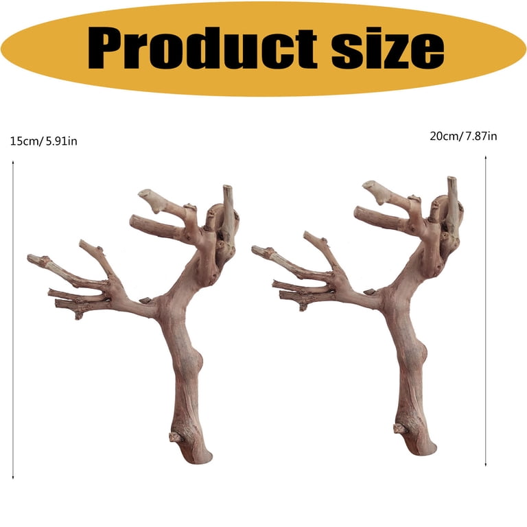 Small Pet Enrichment Branch, Natural Vine Cage Decor for Hamsters ...