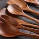 thumbnail image 4 of Utensilios de Cocina de Madera de Teca de 14 Piezas de PC, Cucharas Antiadherentes Y Utensilios de Cocina, 4 of 8