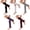 Multicolor, variant on 5 Pairs Merino Wool Leg Warmers Women Soft Warmer Winter Stockings Knit Long Leg Warmers Indoor Outdoor