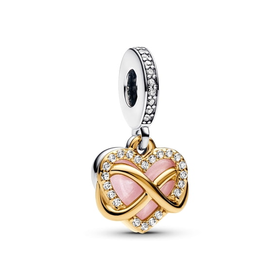 Pandora Moments Sparkling Infinity Heart Dangle Charm