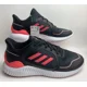 thumbnail image 2 of Ad-id-as ClimaWarm Bounce Running Shoes G54870 Black Pink Men's Size 9.5 Unisex, 2 of 6