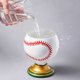 thumbnail image 5 of Baseball Shaped Drinking Goblet Hand- Baseball Themed Glass Cup For Sports Fans, 5 of 7