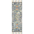 thumbnail image 5 of SAFAVIEH Aspen Peter Floral Wool Runner Rug, Blue/Rust, 2'3" x 7', 5 of 10
