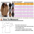 thumbnail image 5 of Cuoff Womens Fashion Sweaters for Women Plus Size Autumn And Winter Casual Loose Solid Color Stitching Long-sleeved Stand Collar Half Pullover Knit Top Sweatshirts for Women Khaki L, 5 of 5