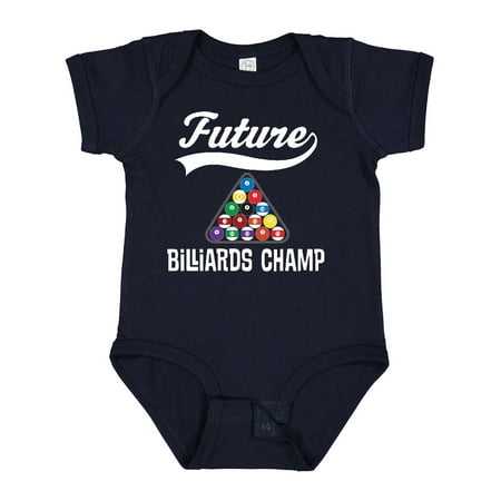 

Inktastic Future Billiards Champ Gift Baby Boy or Baby Girl Bodysuit