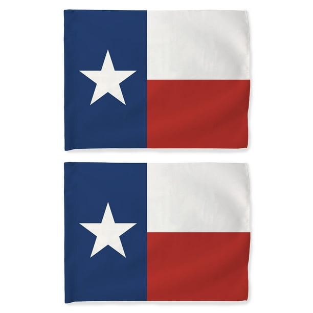 Texas Flag Set State Decorations Gifts Tx 2 Pack Horizontal House Flags Multi Com - Texas State Flag Home Decor