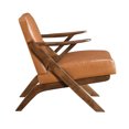 thumbnail image 4 of Brown Solid Wood Chair / Ideal for Primary Living Areas, 4 of 4