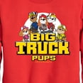 thumbnail image 3 of Paw Patrol - Big Truck Pups - Toddler And Youth Crewneck Fleece Sweatshirt, 3 of 6