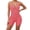 Pink, variant on Women's Workout Jumpsuit Shorts Gym Yoga Outfit Activewear Stretchy Comfortable Pure Color Summer Fitness Clothes For Women